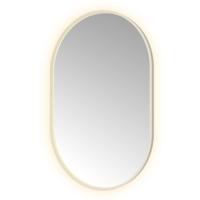 Hotbath &More Mirrors Oval LED Badkamerspiegel - Ovaal - 120 x 80 cm - RVS 316