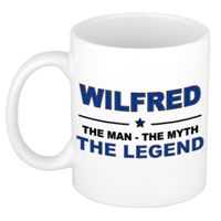 Wilfred The man, The myth the legend cadeau koffie mok / thee beker 300 ml - thumbnail