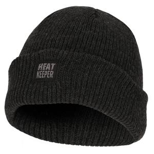 Heatkeeper Kinder Thermo Muts Water/Windproof Antraciet-9-12 jaar