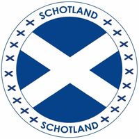 Viltjes met Schotland vlag opdruk - thumbnail
