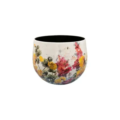 Bloempot Lammie Floral White Ø15cm