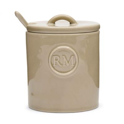 Riviera Maison Portofino Suikerpot met lepel Riviera Maison Portofino Suikerpot met lepel