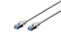 Digitus DK-1532-020 RJ45 Netwerkkabel, patchkabel CAT 5e SF/UTP 2.00 m Grijs Verdraaide paren 1 stuk(s) - thumbnail