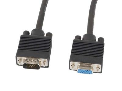 Lanberg CA-VGAC-10CC-0018-B+ VGA kabel 1,8 m VGA (D-Sub) Zwart