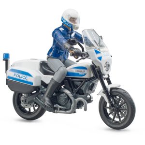 bruder bworld Scrambler Ducati Politiemotor modelvoertuig 62731