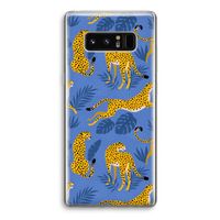 Luipaard: Samsung Galaxy Note 8 Transparant Hoesje Luipaard: Samsung Galaxy Note 8 Transparant Hoesje