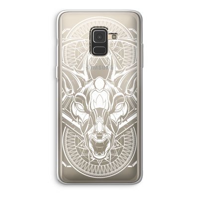 Oh Deer: Samsung Galaxy A8 (2018) Transparant Hoesje