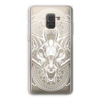 Oh Deer: Samsung Galaxy A8 (2018) Transparant Hoesje