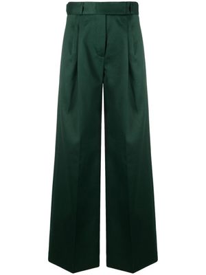 Proenza Schouler pantalon ample en crêpe - Vert