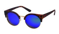 Kost zonnebril dames panto blauw/bruin (PZ20 044) - thumbnail