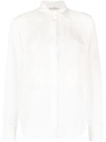 Ermanno Scervino chemise brodée à manches longues - Blanc - thumbnail