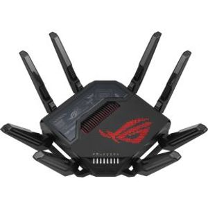 ASUS ROG Rapture GT-BE98 draadloze router 10 Gigabit Ethernet Quad-band (2.4 GHz / 5 GHz-1 / 5 GHz-2 / 6 GHz) Zwart