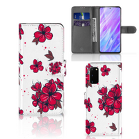 Samsung Galaxy S20 Hoesje Blossom Red