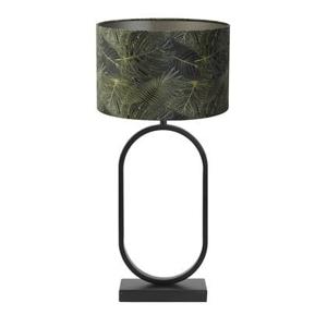 Light & Living Tafellamp Jamiri|Amazone - Zwart|Groen - Ø30x67cm