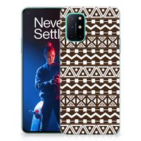 OnePlus 8T TPU bumper Aztec Brown - thumbnail