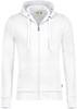 Hakro 605 Hooded sweat jacket Premium - White - S