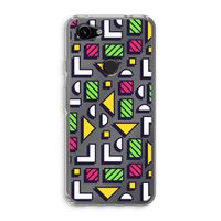 8-bit N°4: Google Pixel 3a Transparant Hoesje
