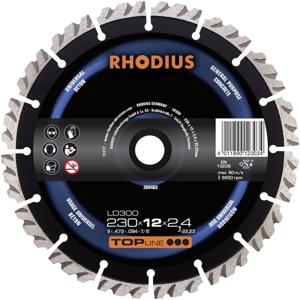 Rhodius 304465 LD300 Diamanten doorslijpschijf Diameter 230 mm Boordiameter 22.23 mm Beton 1 stuk(s)