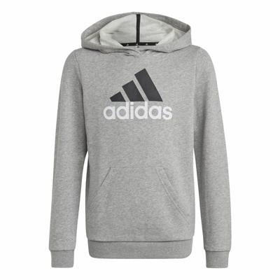 Unisex Hoodie Adidas Essentials Grijs - Maat: 7-8 jaar