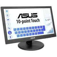 Asus VT168HR Touch Touchscreen monitor Energielabel: B (A - G) 39.6 cm (15.6 inch) 1388 x 768 Pixel 16:9 5 ms HDMI, USB, VGA TN LED