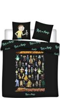 Rick and Morty Dekbedovertrek Story Train - 240 x 220 cm Rick and Morty Dekbedovertrek Story Train - 240 x 220 cm