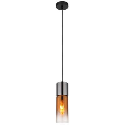 Globo Strakke hanglampAnnika enkel gunmetal - 21000HG
