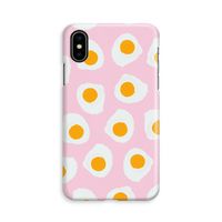 Dancing eggs: iPhone X Volledig Geprint Hoesje