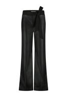 Studio Anneloes Lexie Faux Leather Trousers 13331 Broek 9000 Black