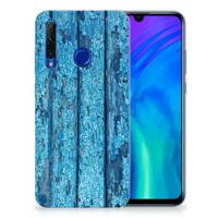 Honor 20 Lite | Bumper Hoesje | Wood Blue