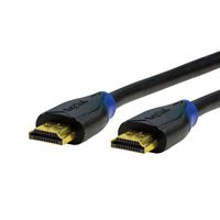 LogiLink CH0064 HDMI-kabel HDMI Aansluitkabel HDMI-A-stekker, HDMI-A-stekker 5.00 m Zwart Audio Return Channel (ARC), Ultra HD-HDMI met ethernet, Vergulde - thumbnail