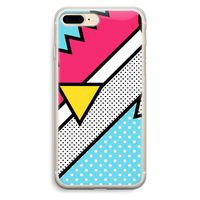 Pop Art #3: iPhone 7 Plus Transparant Hoesje Pop Art #3: iPhone 7 Plus Transparant Hoesje