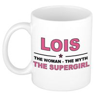 Lois The woman, The myth the supergirl cadeau koffie mok / thee beker 300 ml   -