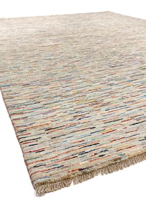 MOMO Rugs - Unique Ziegler Stripe Vloerkleed 15184 | Handgeknoopt uit Afghanistan -