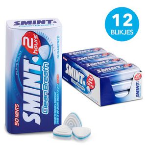 Smint Smint - Clean Breath Peppermint 50x 50 Stuks