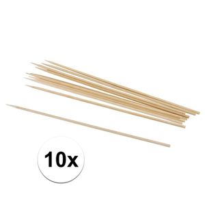 10x naturel houten knutsel stokjes 10 cm