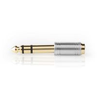 Audio Adapter | 6.35 mm Male - 3.5 mm Female | Metal | Silver - thumbnail