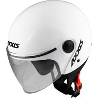 Axxis Helm Square Solid Glans Wit XL