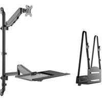 Equip 650170 houder & standaard all-in-one pc/werkstation 8 kg Zwart 43,2 cm (17 ) 81,3 cm (32 ) - thumbnail