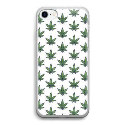 Weed: iPhone SE 2020 Transparant Hoesje