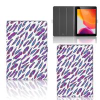 iPad 10.2 2019 | iPad 10.2 2020 | 10.2 2021 Tablet Hoes Feathers Color