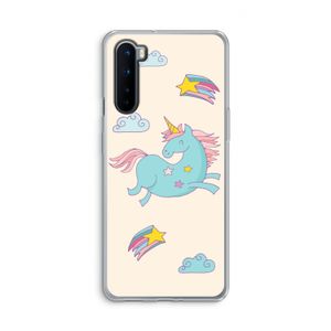 Vliegende eenhoorn: OnePlus Nord Transparant Hoesje