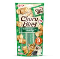 INABA Churu Bites Tonijn met kip - kattensnoepje - 3x10 g
