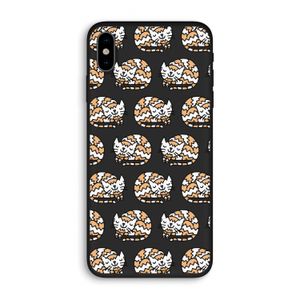 Slapende poes: iPhone XS Biologisch afbreekbaar hoesje