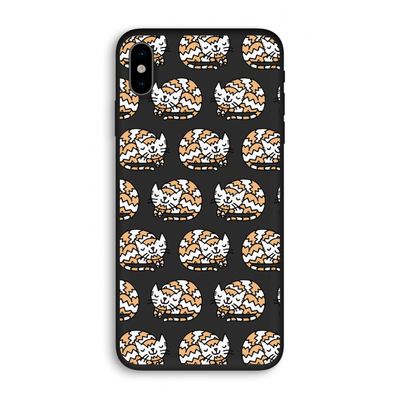 Slapende poes: iPhone XS Biologisch afbreekbaar hoesje