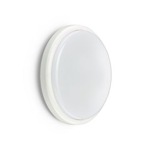 Philips LED Wand- plafondlamp WL070V Ledinaire Kunststof Wit 17W 1700lm - 830-840 CCT | 285mm - IP65