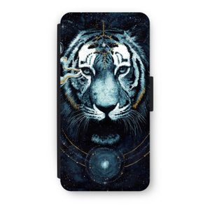 Darkness Tiger: iPhone 7 Flip Hoesje