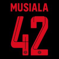 Musiala 42 (Officiële Bayern München 3rd Bedrukking 2022-2023) - thumbnail
