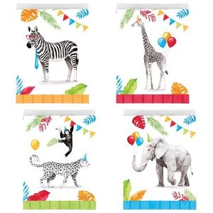 Uitdeelzakjes Party Animals (8st)