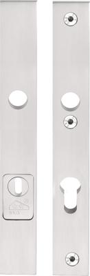 Formani Square LSQSM-28KT massieve veiligheidsschilden met kerntrekbeveiliging kruk/kruk SKG*** PC72 - mat RVS