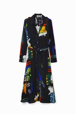 Midi-blousejurk M. Christian Lacroix - BLACK - S